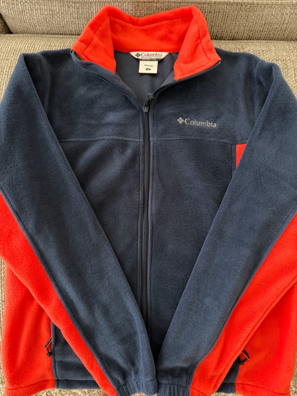 Columbia Men’s Full-Zip Fleece Jacket
